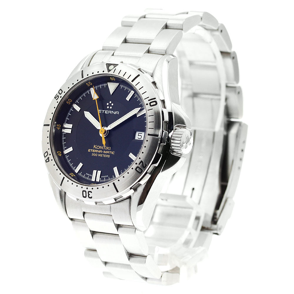 Eterna Eternamatic Kontiki 1580.41 Date black Dial Automatic Men's Watch_881887