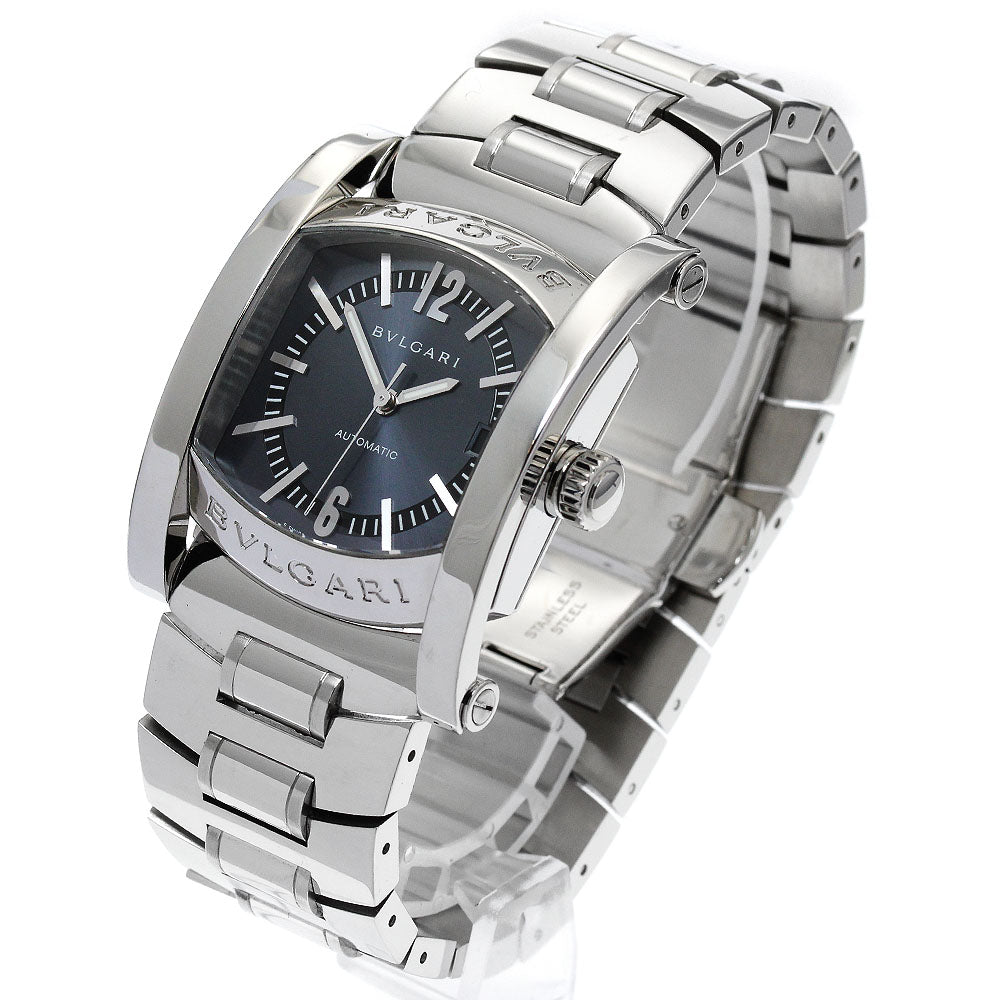 BVLGARI Assioma AA44S Date Navy Dial Automatic Men's Watch_881912