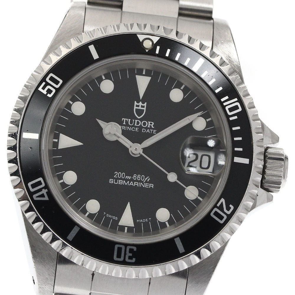 TUDOR Submariner 79190 Cal.2824-2 Date black Dial Automatic Men's Watch_881951