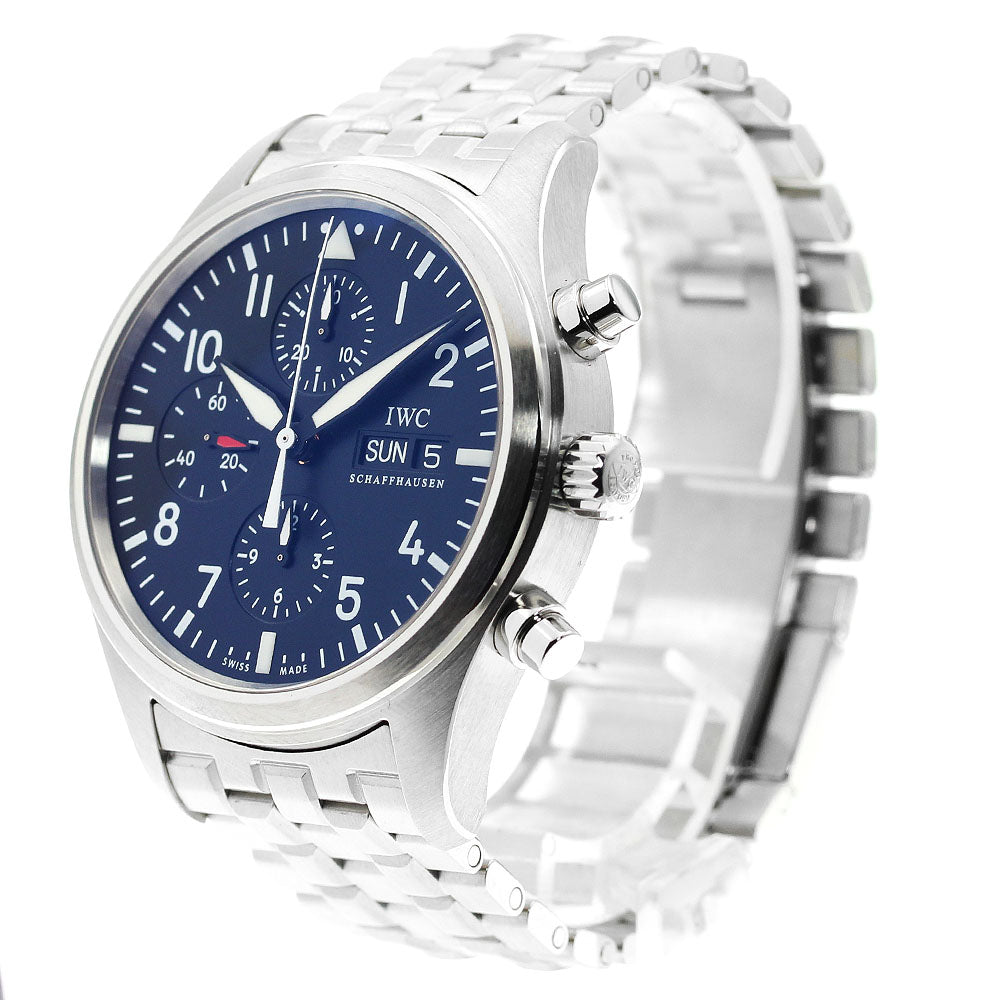 IWC SCHAFFHAUSEN Pilot watch IW371704 Chronograph Automatic Men's Watch_881955