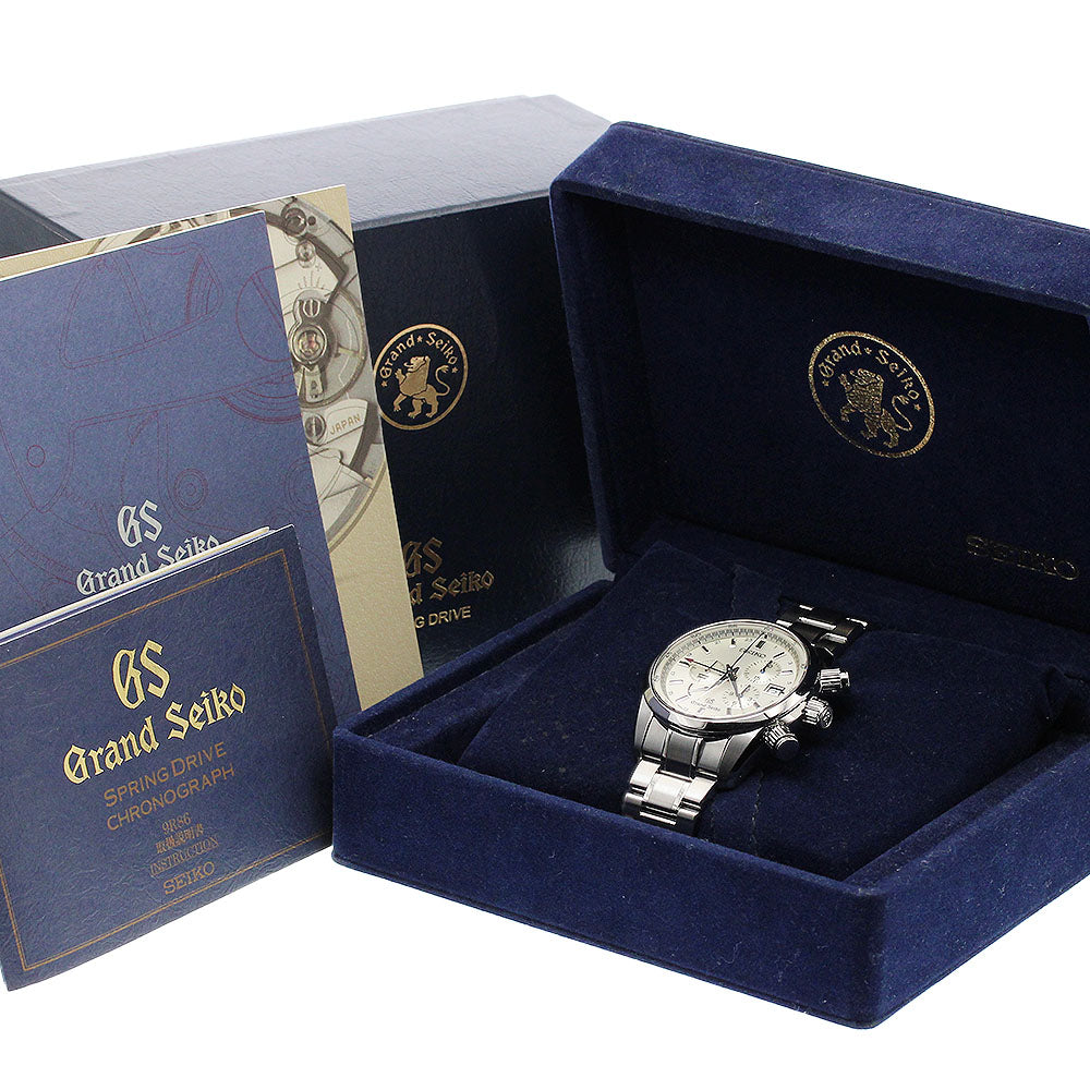 SEIKO Grand Seiko SBGC001/9R86-0AA0 Chronograph Spring drive Men's Watch_881962