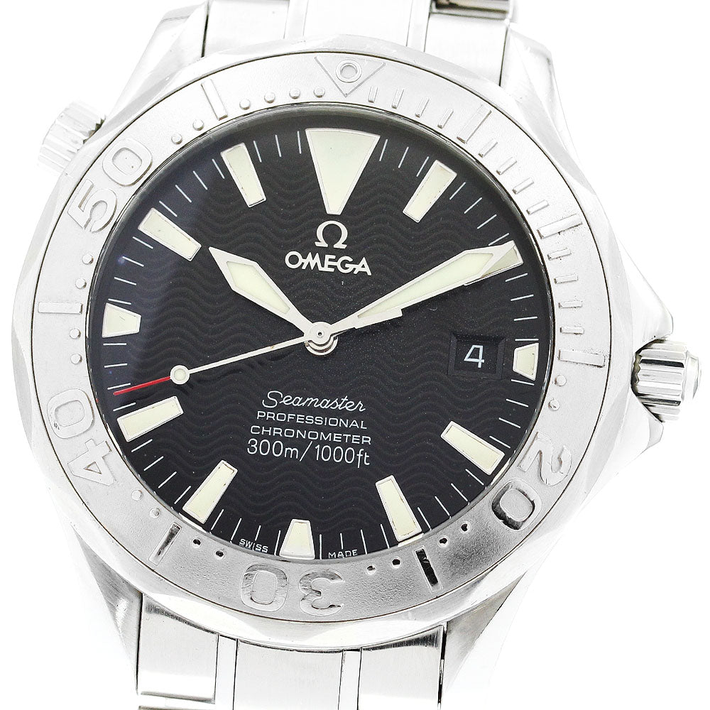 OMEGA Seamaster300 2230.50 WG bezel black Dial Automatic Men's Watch_881967