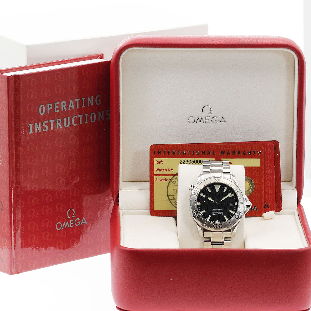 OMEGA Seamaster300 2230.50 WG bezel black Dial Automatic Men's Watch_881967