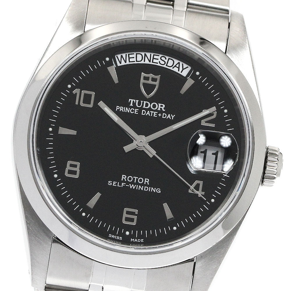 TUDOR Prince Date Day 76200 black Dial Automatic Men's Watch_881971