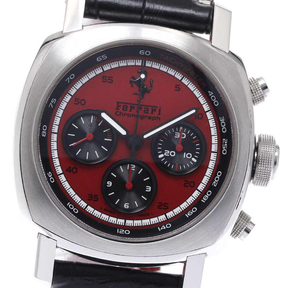 PANERAI Ferrari GranTurismo FER00013 Chronograph Red Dial Automatic Men's Watch_881976