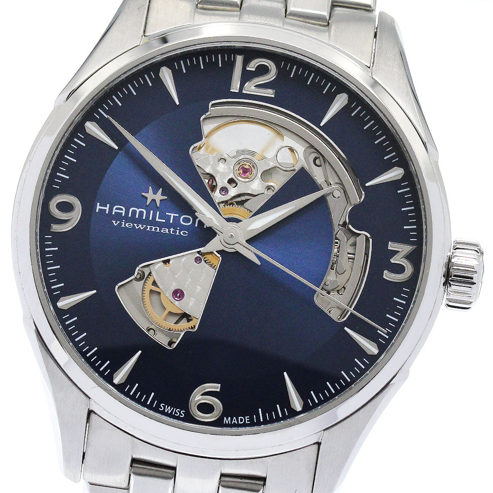 HAMILTON Jazzmaster Viewmatic H327050 Open heart Automatic Men's Watch_881987