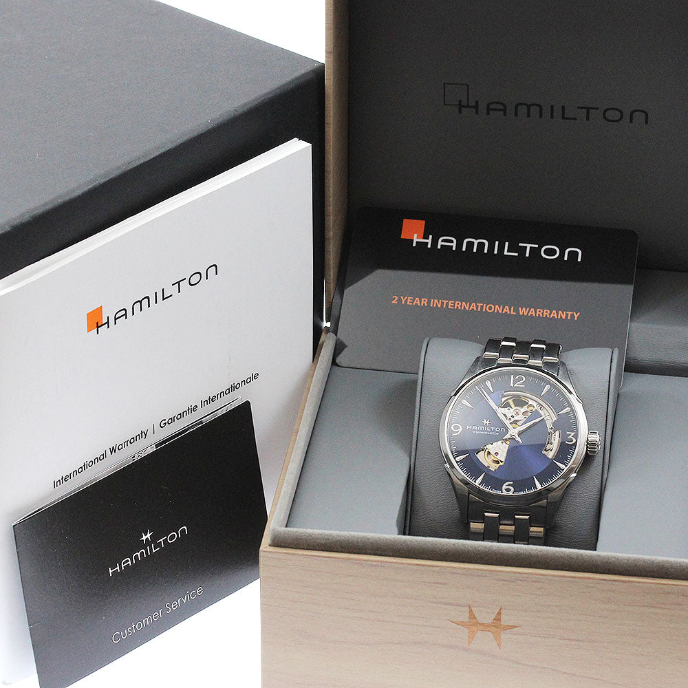HAMILTON Jazzmaster Viewmatic H327050 Open heart Automatic Men's Watch_881987