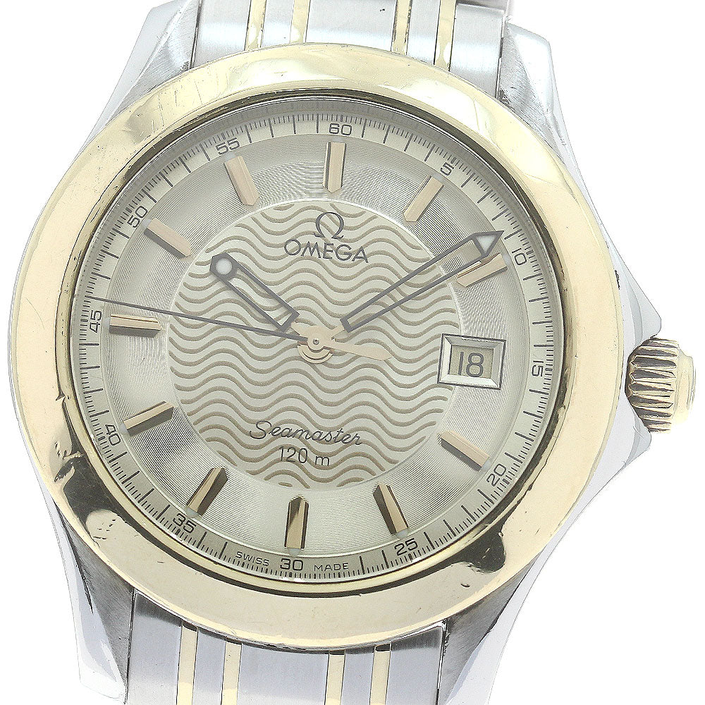 OMEGA Seamaster 120 2311.11 Date Gold Dial Quartz Men's Watch_881994