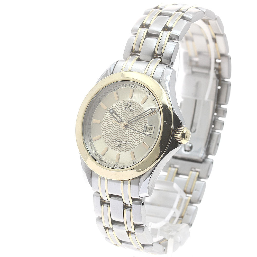 OMEGA Seamaster 120 2311.11 Date Gold Dial Quartz Men's Watch_881994