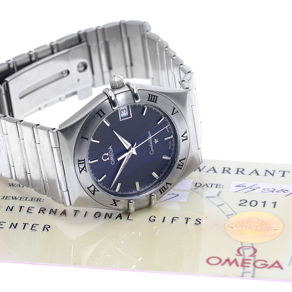 OMEGA Constellation 1512.40 Date gray Dial Quartz Men's Watch_881996