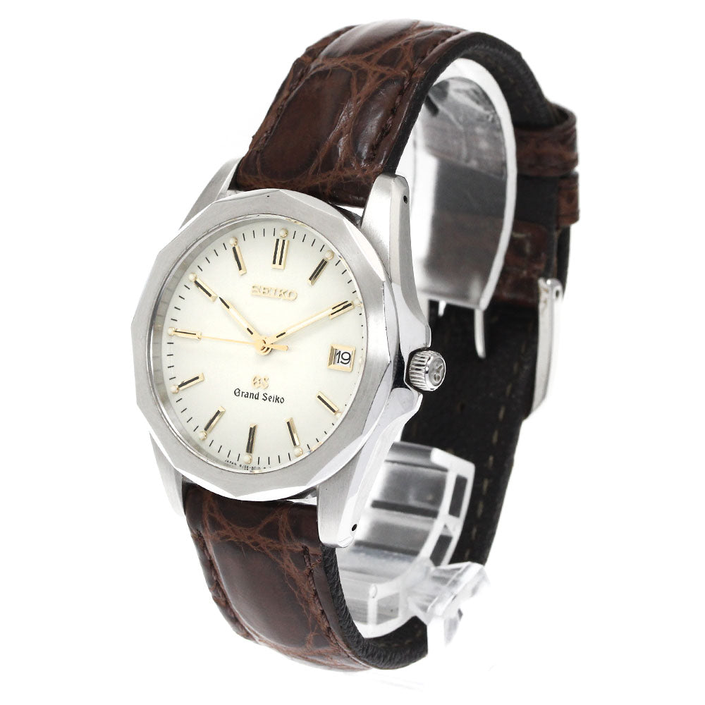 SEIKO Grand Seiko 8J56-8010/SBGF007 Date beige Dial Quartz Men's Watch_882002