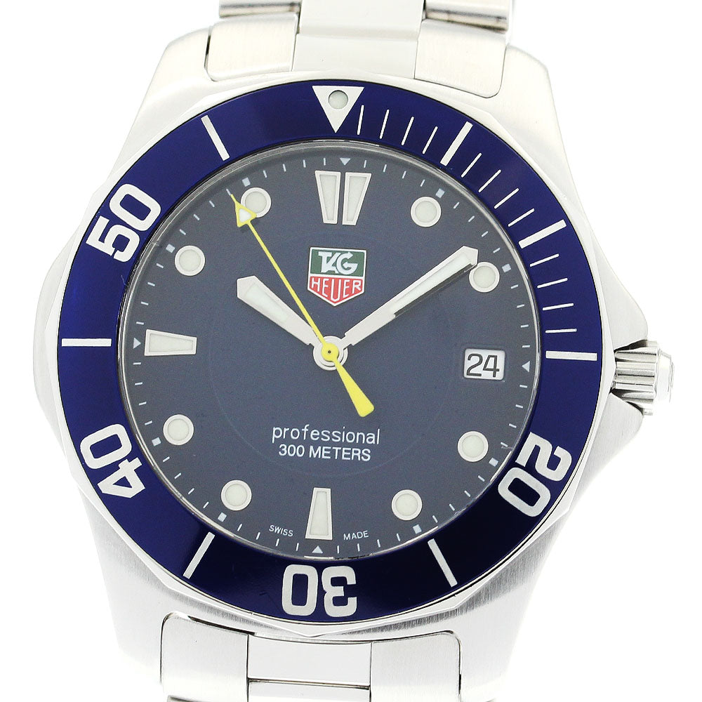 TAG HEUER Aqua racer WAB1112 Date blue Dial Quartz Men's Watch_882004