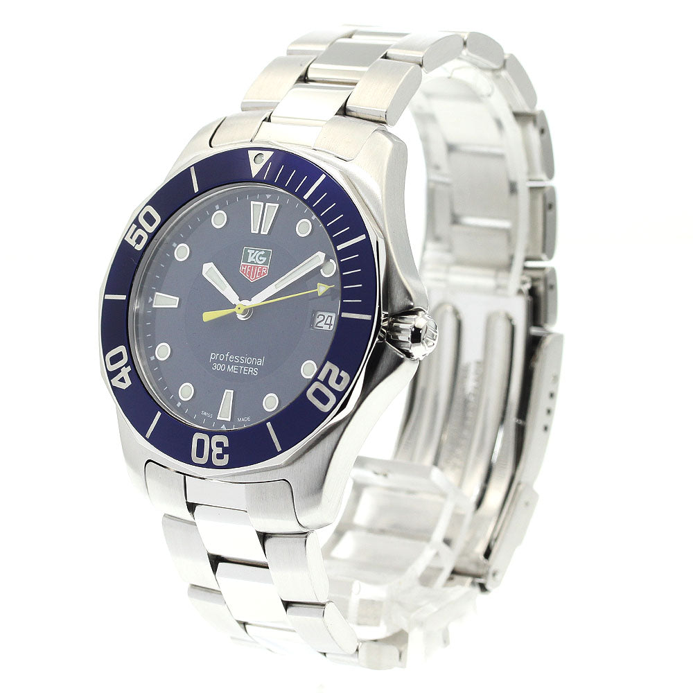 TAG HEUER Aqua racer WAB1112 Date blue Dial Quartz Men's Watch_882004