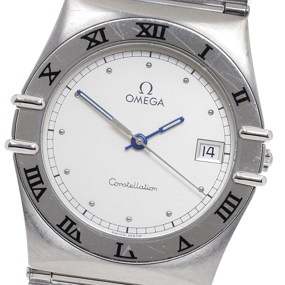 OMEGA Constellation Date Silver Dial Quartz Men's Watch_882024