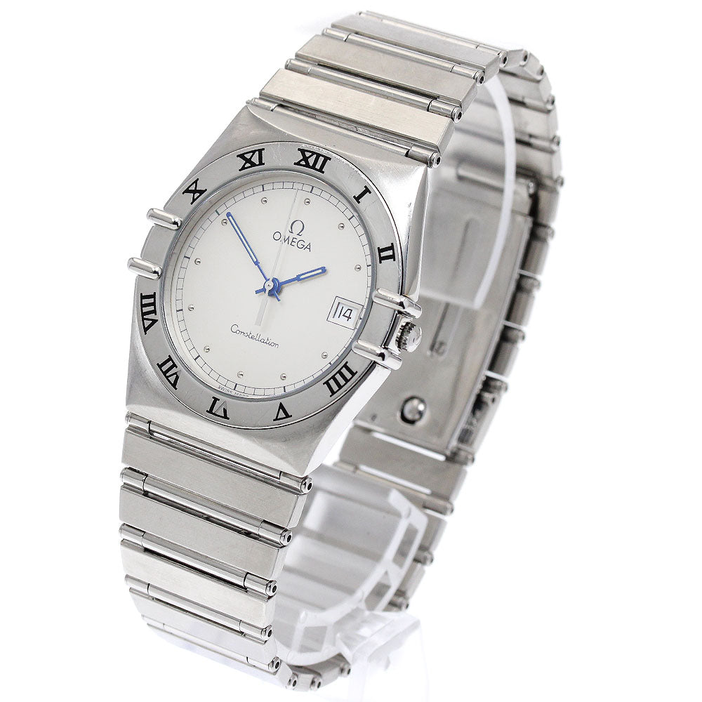 OMEGA Constellation Date Silver Dial Quartz Men's Watch_882024