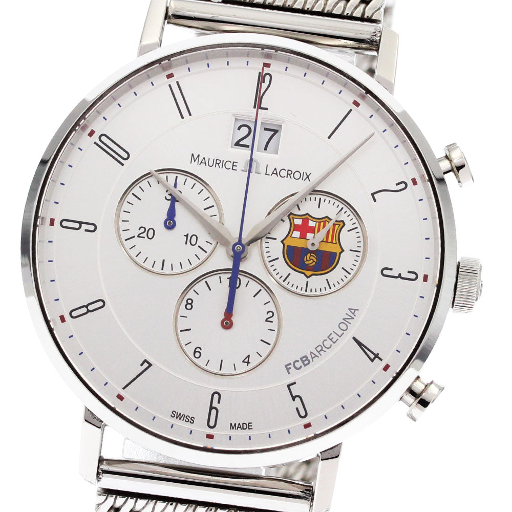 Maurice Lacroix Eliros EL1088-SS002-120-1 Date Silver Dial Quartz Men's_882035