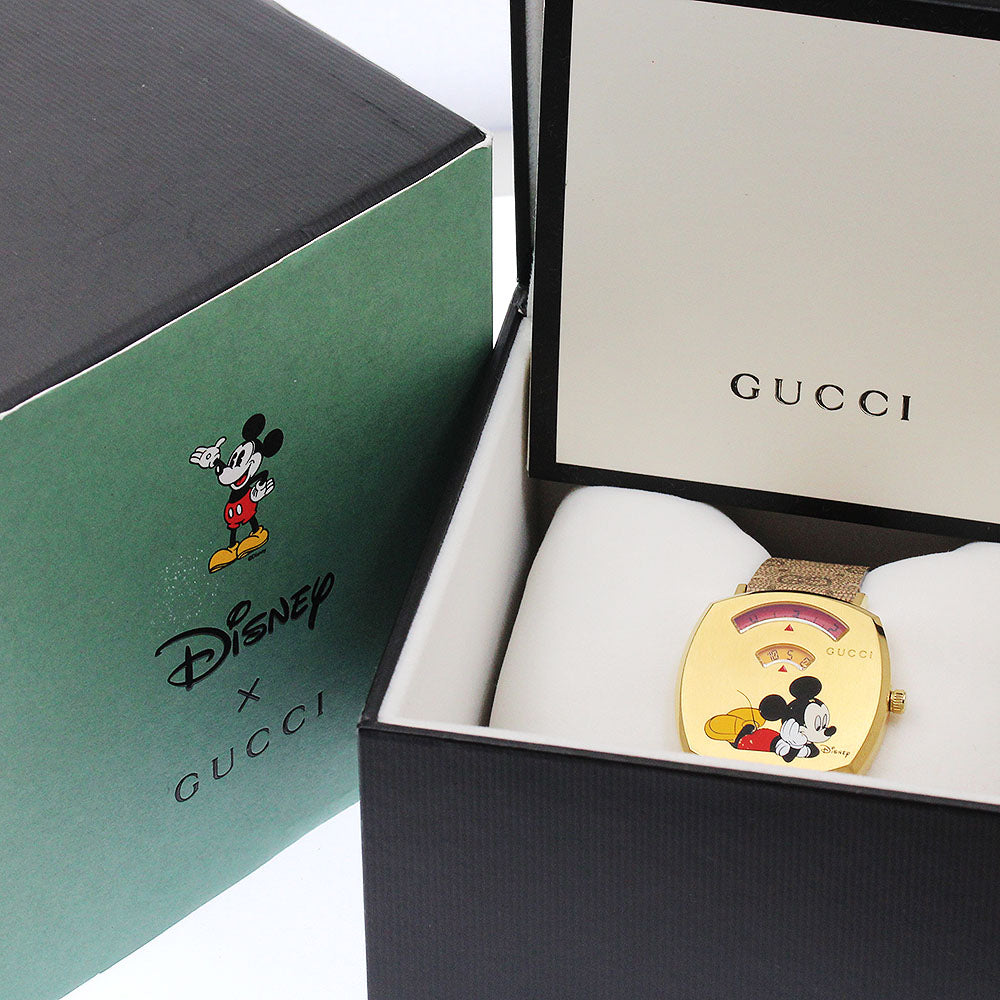 GUCCI Grip watch 157.4/YA157420 Disney collaboration Quartz Men's Watch_882037
