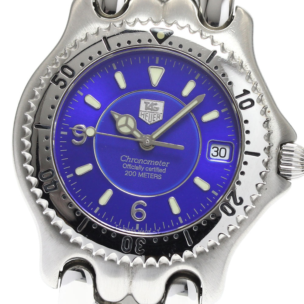 TAG HEUER S/el WG5116.BA0423 Date purple Dial Automatic Men's Watch_882039