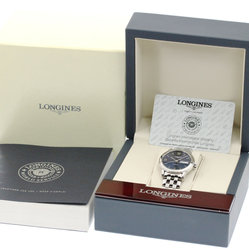 LONGINES Flagship L4.799.4 Day date Navy Dial Automatic Men's Watch_882050