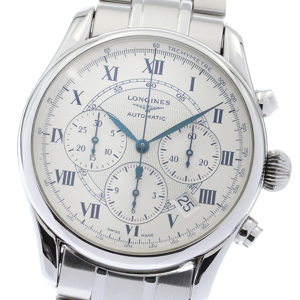 LONGINES Weams L2.622.4 Chronograph Silver Dial Automatic Men's Watch_882061