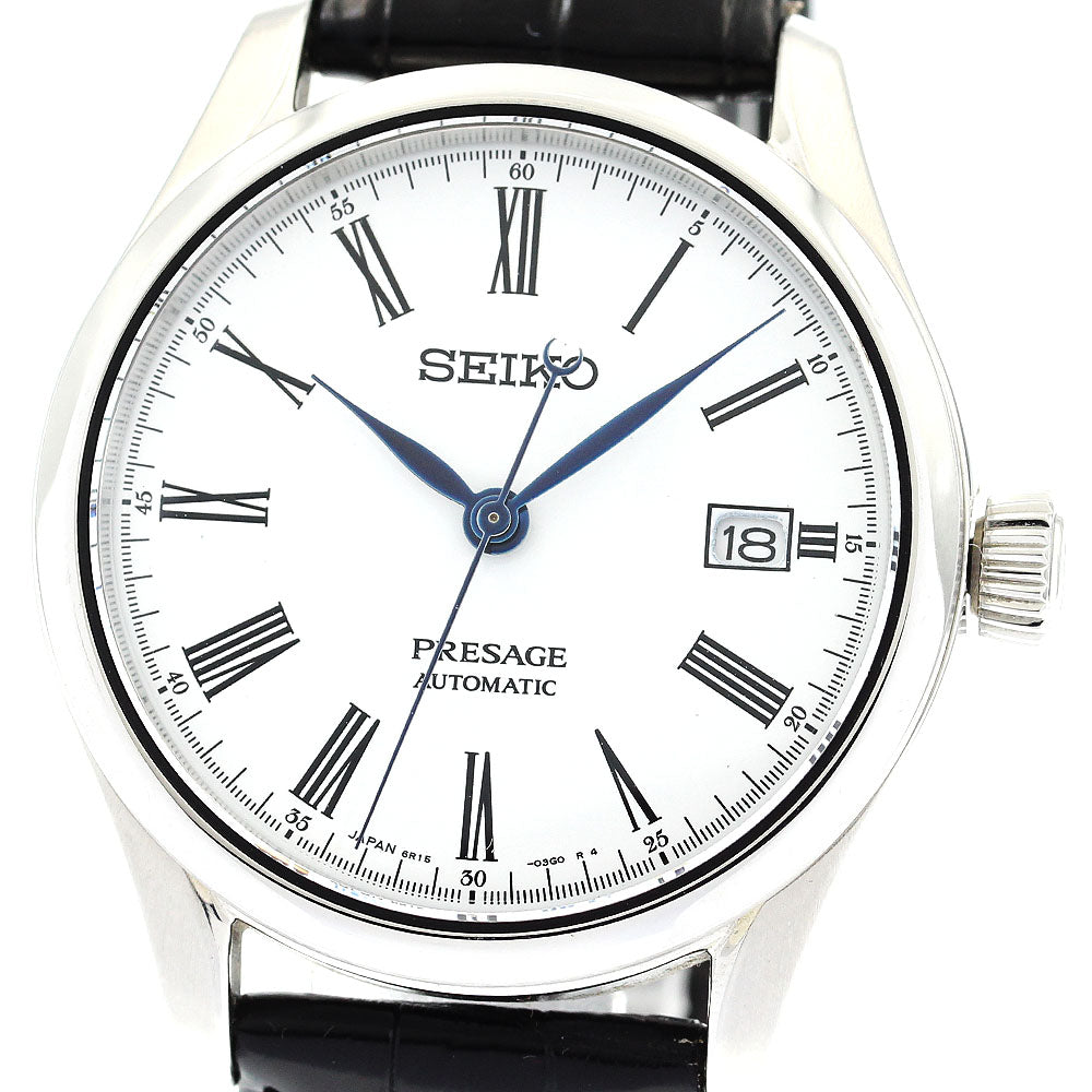SEIKO Pureza SARX049 Date enamel dial white Dial Automatic Men's Watch_882069