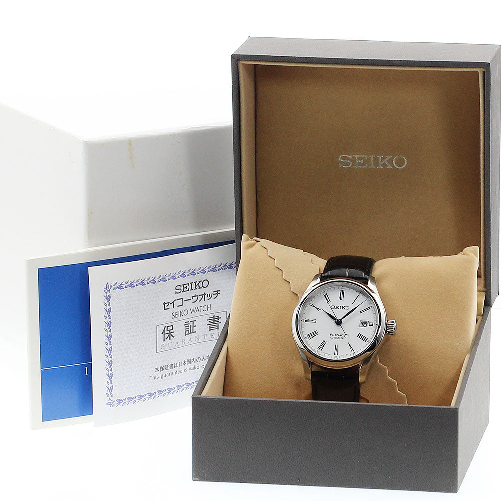 SEIKO Pureza SARX049 Date enamel dial white Dial Automatic Men's Watch_882069