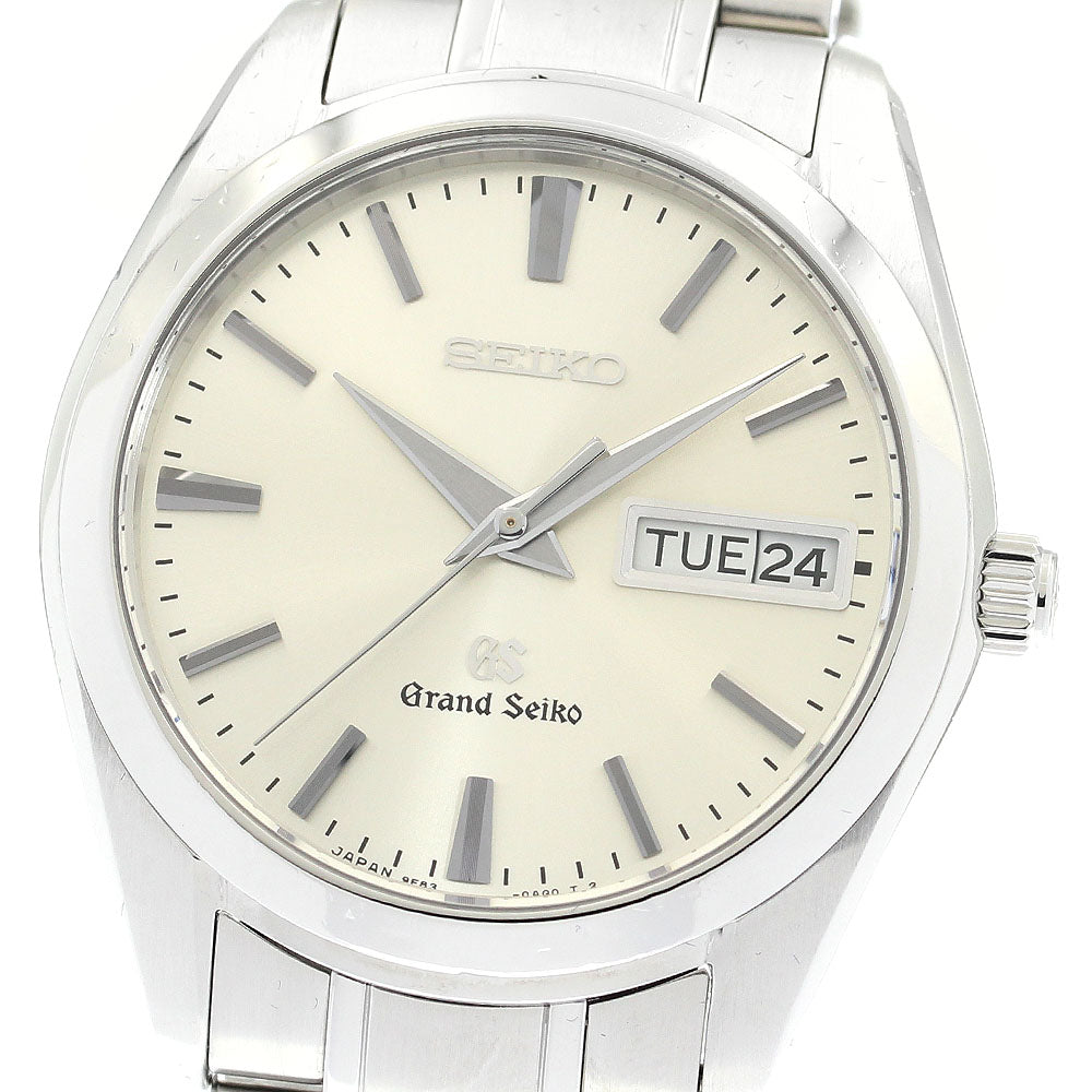 SEIKO Grand Seiko SBGT035/9F83-0AH0 Day date Silver Dial Quartz Men's_882083