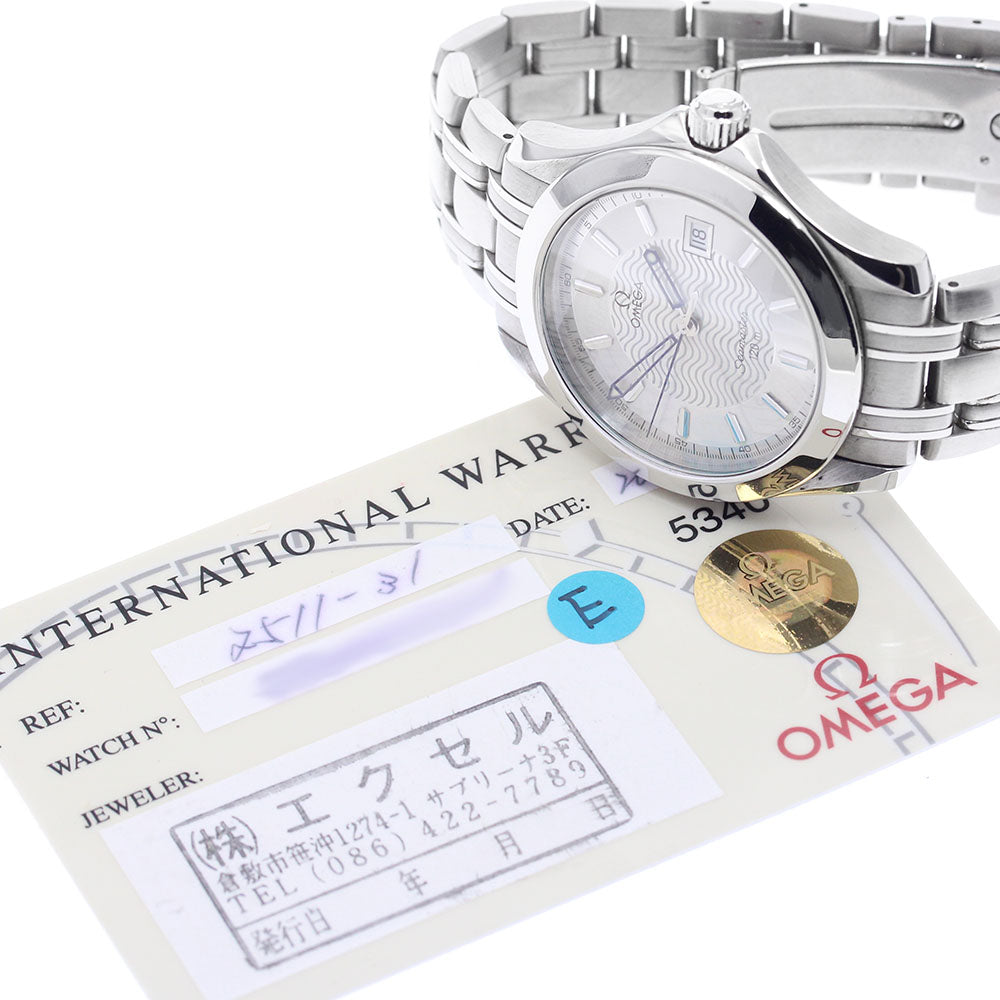 OMEGA Seamaster120 2511.31 Date Silver Dial Quartz Men's Watch_882084