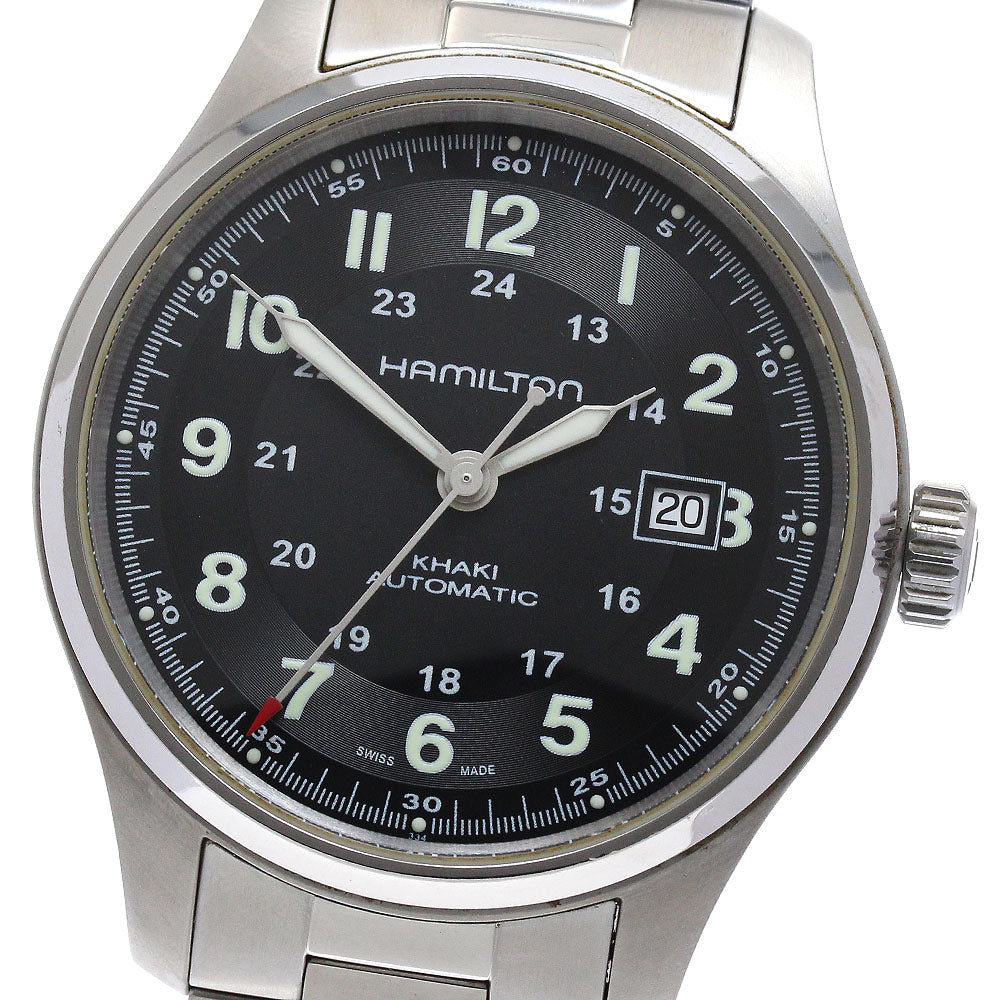 HAMILTON Khaki field H705250/H70525133 Black Dial Automatic Men's Watch_882091