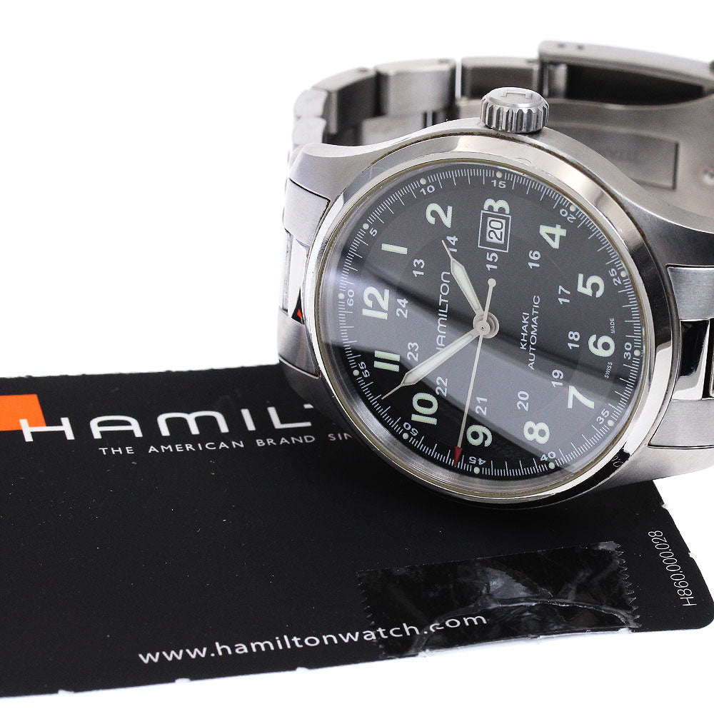 HAMILTON Khaki field H705250/H70525133 Black Dial Automatic Men's Watch_882091