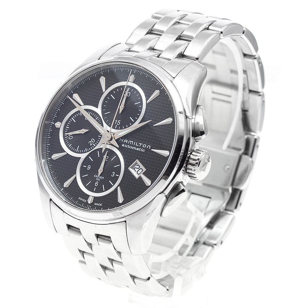 HAMILTON Jazz master H325960 Chronograph Date black Dial Automatic Men's_882096