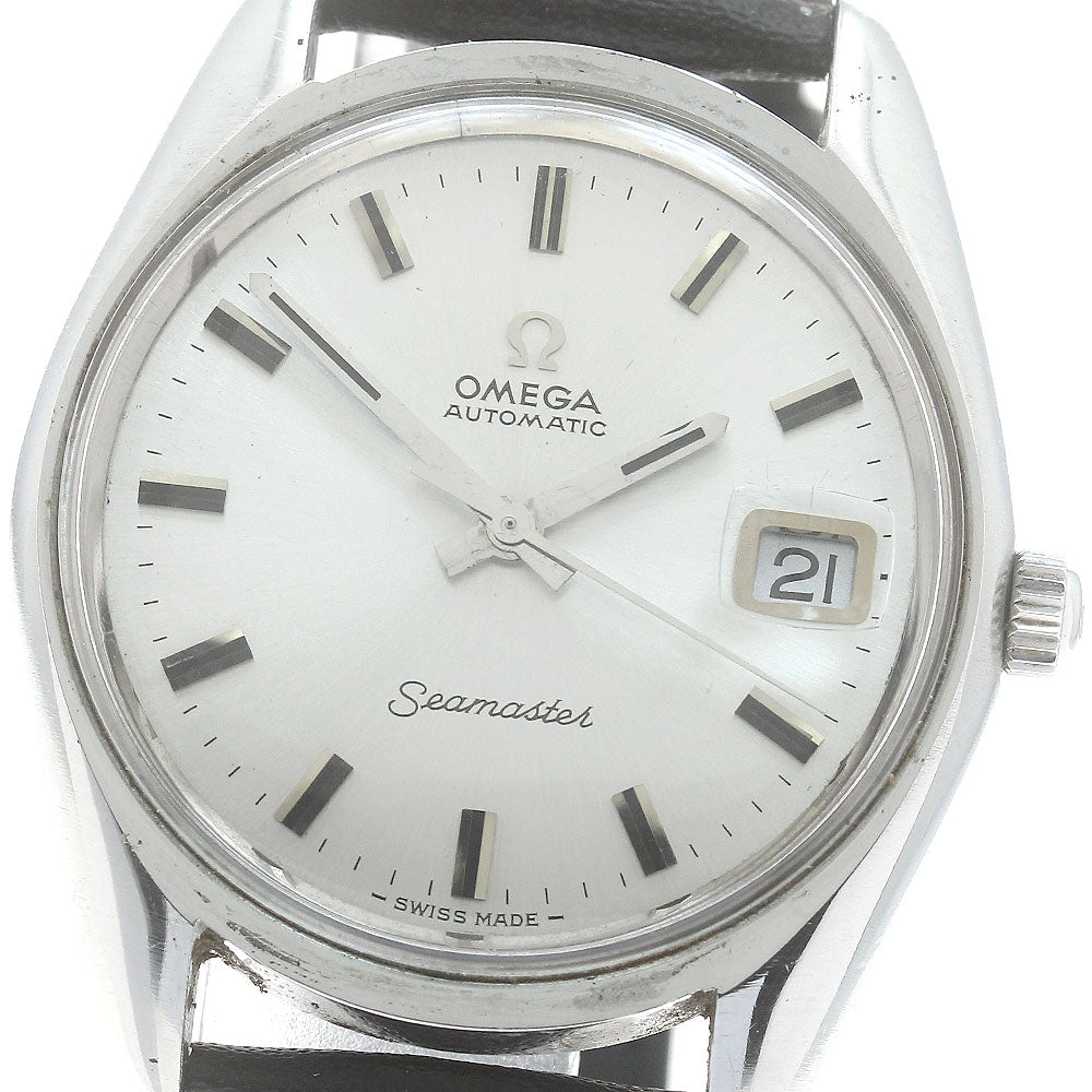 OMEGA Seamaster 166.067 Date cal.565 Silver Dial Automatic Men's Watch_882098