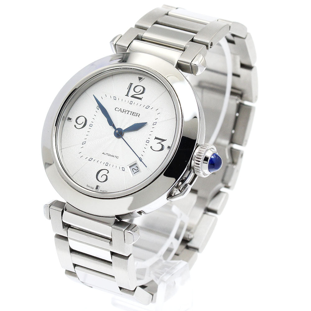 CARTIER Pasha de Cartier WSPA0009 Date Silver Dial Automatic Men's Watch_882378