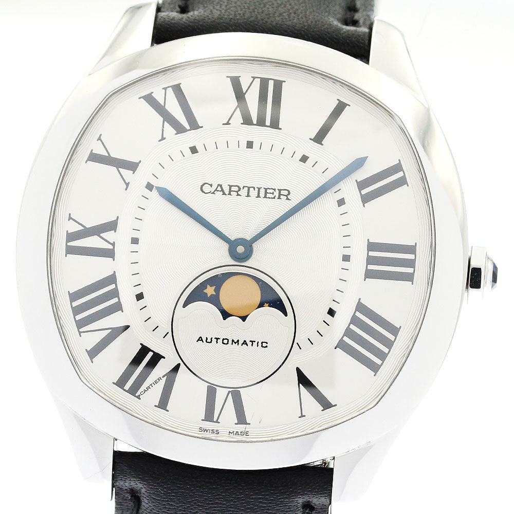 CARTIER Drive de Cartier WSNM0017 Moon phase Hand Winding Men's Watch_882382