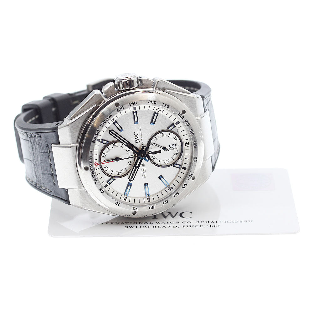 IWC SCHAFFHAUSEN Ingenieur Chronograph Racer IW378509 Silver Dial Automatic Men's Watch_882383