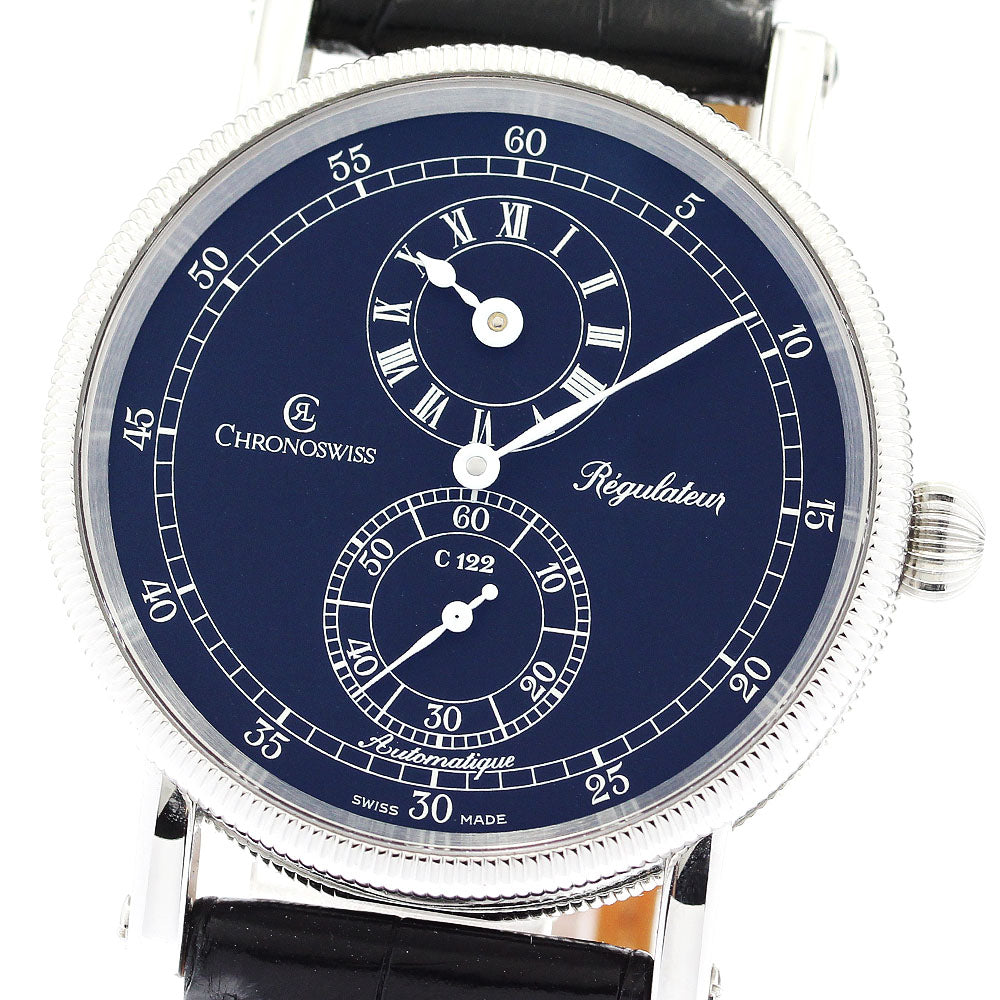 Chronoswiss Regulator CH1223 Small seconds black Dial Automatic Men's Watch_882392