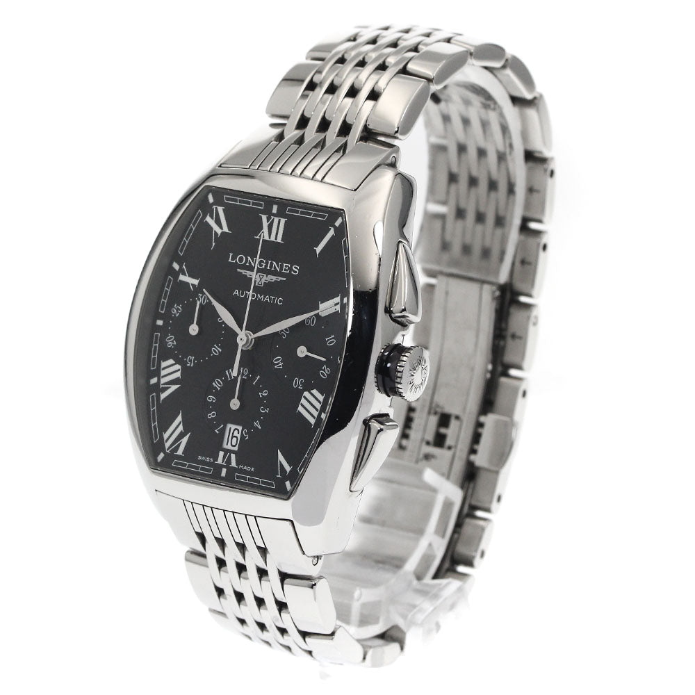 LONGINES Evidenza L2.643.4 Chronograph black Dial Automatic Men's Watch_882393