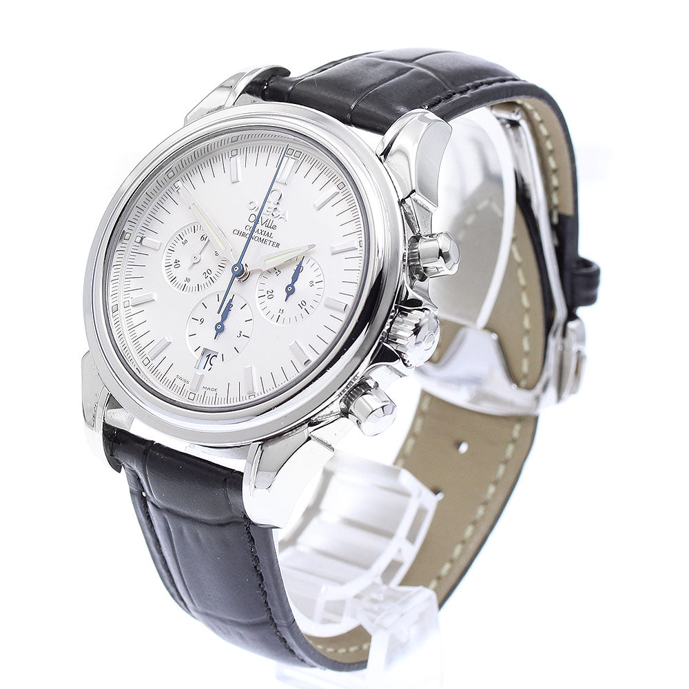 OMEGA De Ville Coaxial 4841.31.32 Date Chronograph Silver Dial Automatic Men's Watch_882400