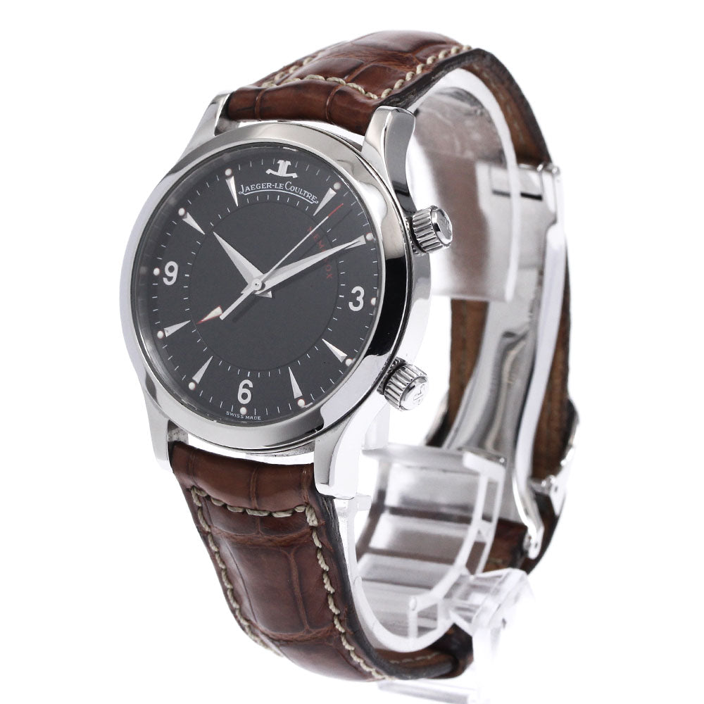 JAEGER-LECOULTRE Master Black Memovox 144.8.94S/Q1448470 alarm black Dial Hand Winding Men's Watch_882406