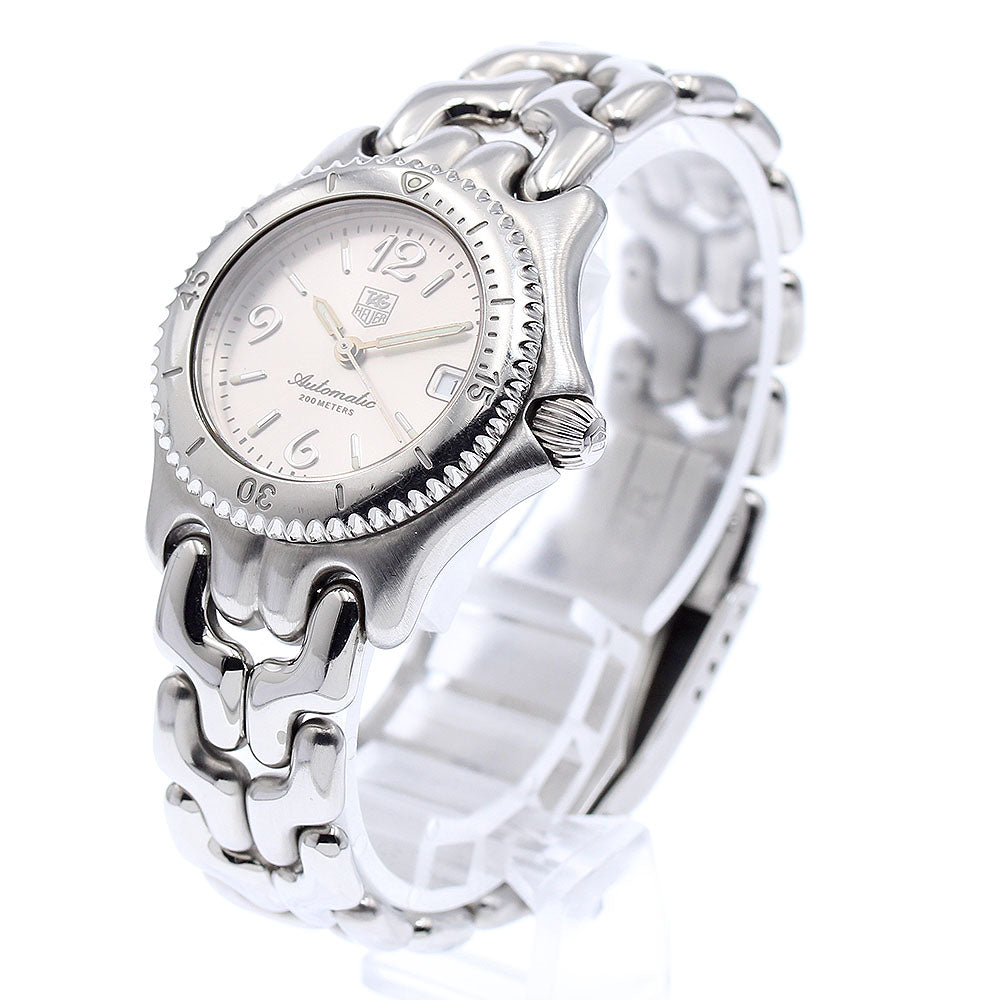 TAG HEUER S/el WG2310 Date Silver Dial Automatic Ladies Watch_882420
