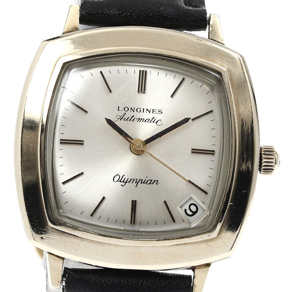 LONGINES Olympian Date vintage Silver Dial Automatic Men's Watch_882421