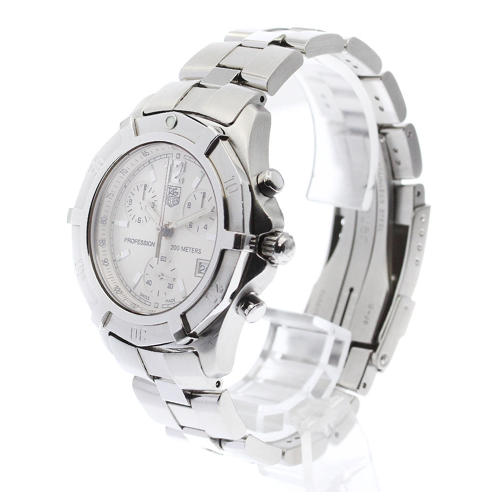 TAG HEUER Exclusive CN1111 Chronograph Silver Dial Quartz Men's Watch_882426