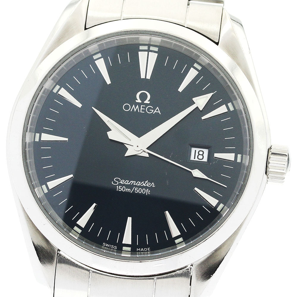 OMEGA Seamaster Aqua Terra 2517.80 Date Navy Dial Quartz Men's Watch_882427