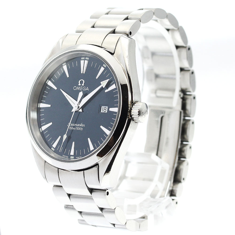 OMEGA Seamaster Aqua Terra 2517.80 Date Navy Dial Quartz Men's Watch_882427