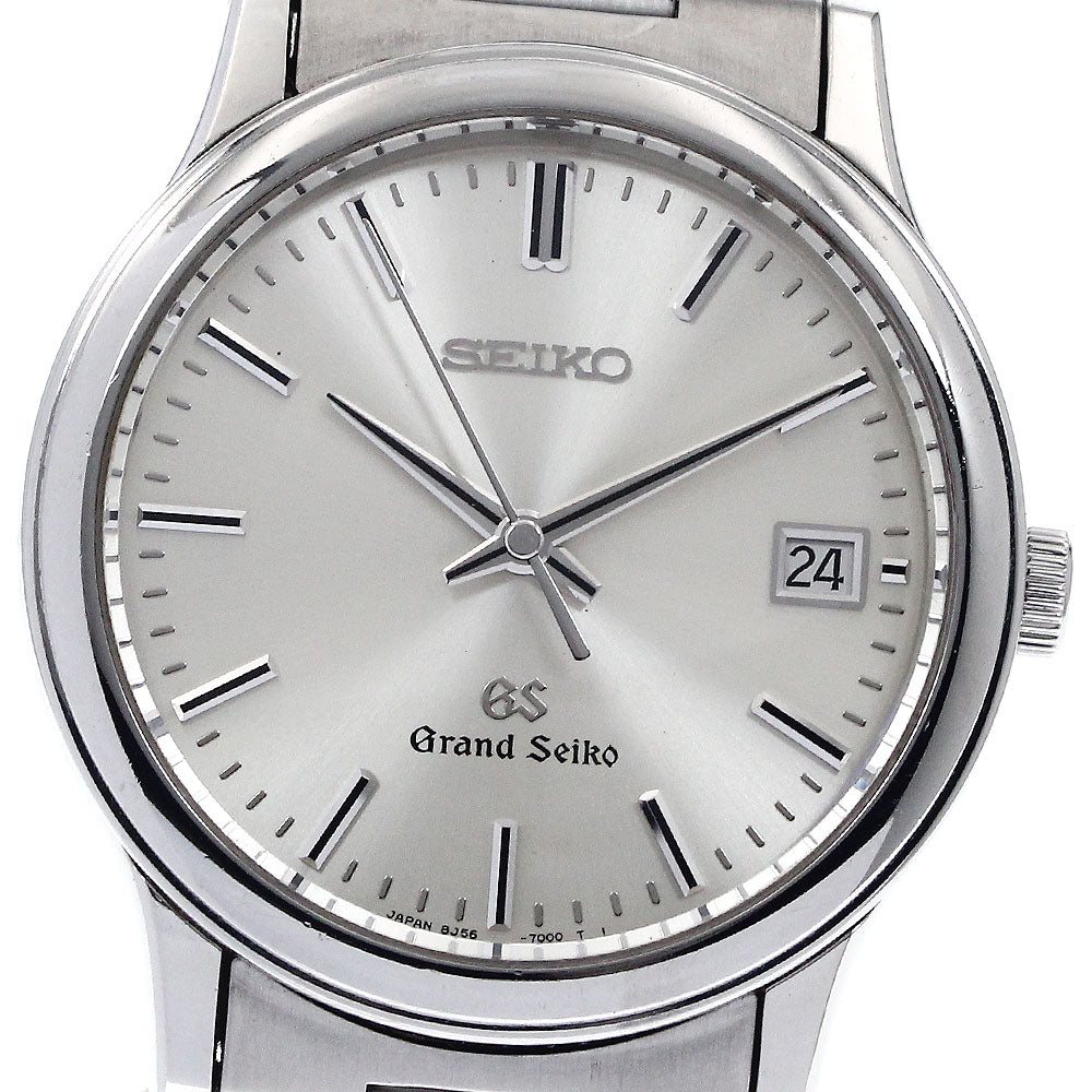 SEIKO Grand Seiko SBGF013/8J56-7000 Date Silver Dial Quartz Men's Watch_882433