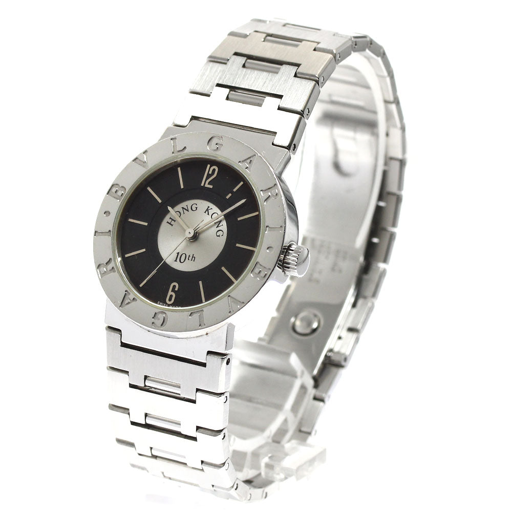 BVLGARI BVLGARIBVLGARI BB30SS Hong Kong 10th Anniversary Black / Silver Dial Automatic Boy's Watch_882436