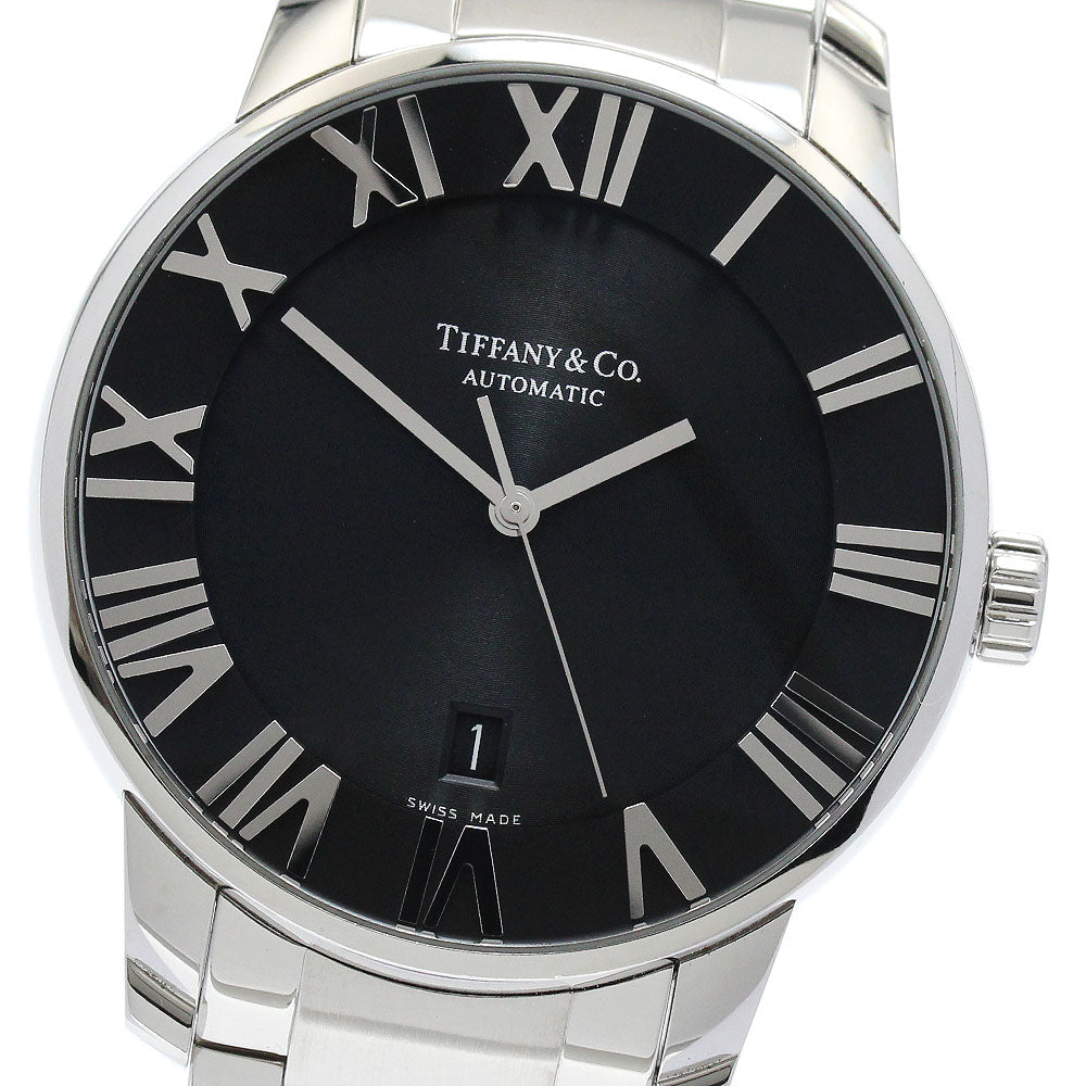 TIFFANY&Co. Atlas Dome Z1810.68.10A10A00A Date black Dial Automatic Men's_882437