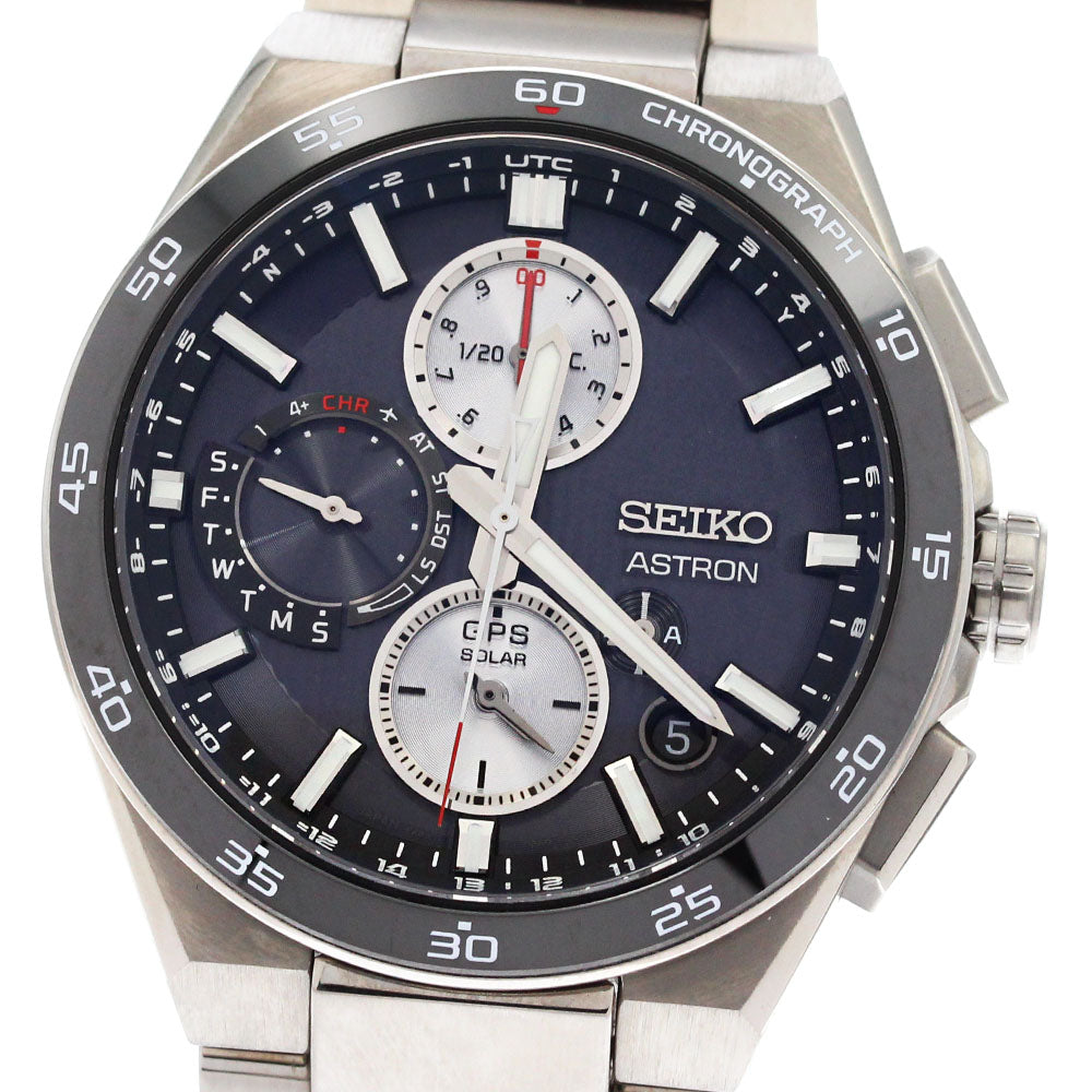 SEIKO Astron Nexter SBXC151/5X83-0AA0-1 GPS Solar Powered Radio Men's_882450
