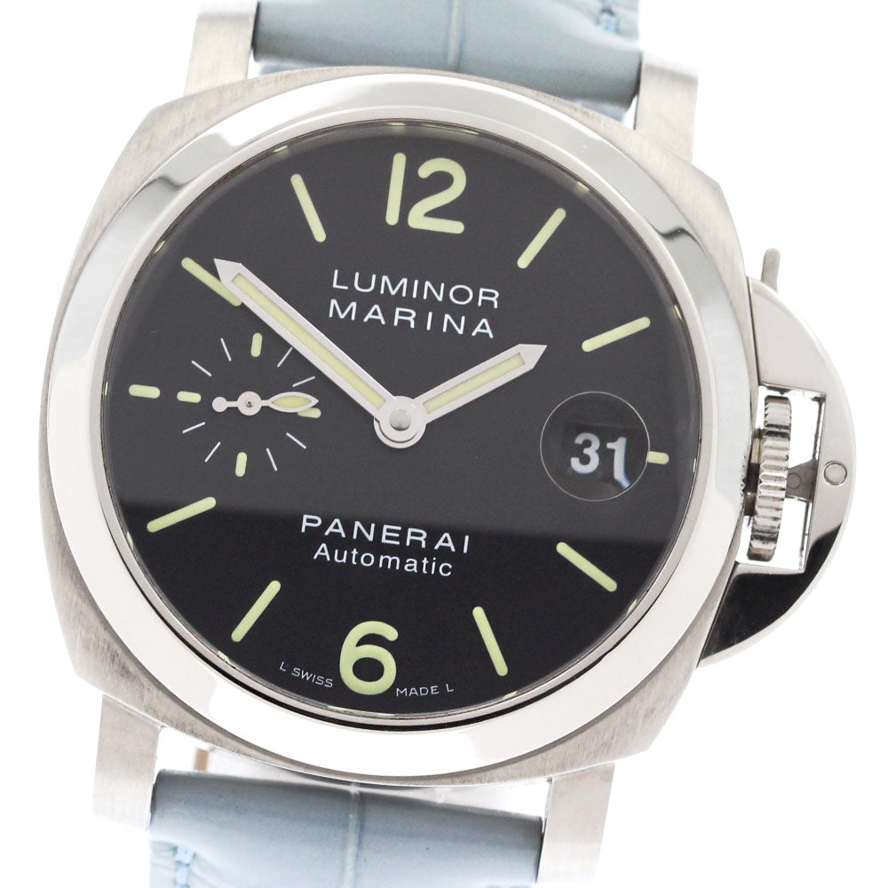 PANERAI Luminor Marina PAM00048 Small Second Date black Dial Automatic Men's Watch_882451