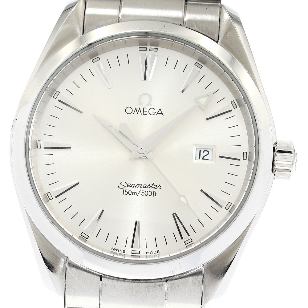 OMEGA Seamaster Aqua Terra 2517.30 Date Silver Dial Quartz Men's Watch_882469